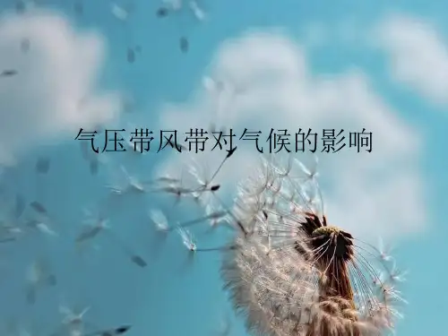 气压带风带对气候的影响PPT精品课件
