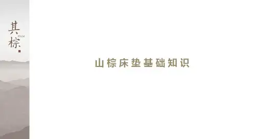 山棕床垫基础知识篇