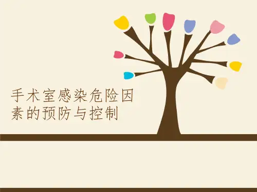 手术室院感ppt课件