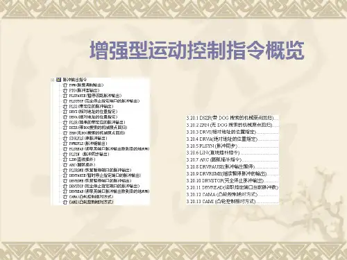 圆弧插补指令示例程序