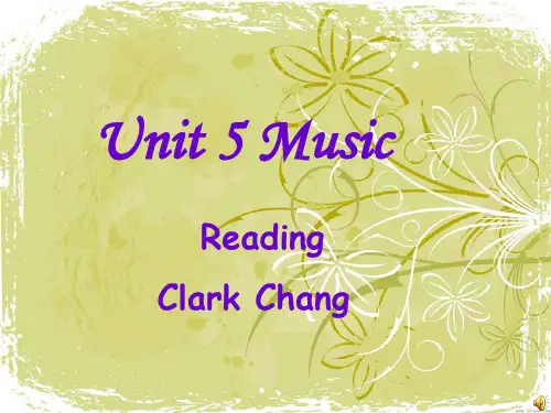 新人教版必修二Unit5Reading定稿课件