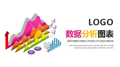 可视化数据分析统计图表PPT模板