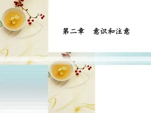 心理学(教师证考试教程)第二章-意识和注意