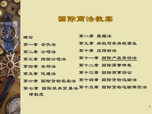 国际商法教案11(国际产品责任法)