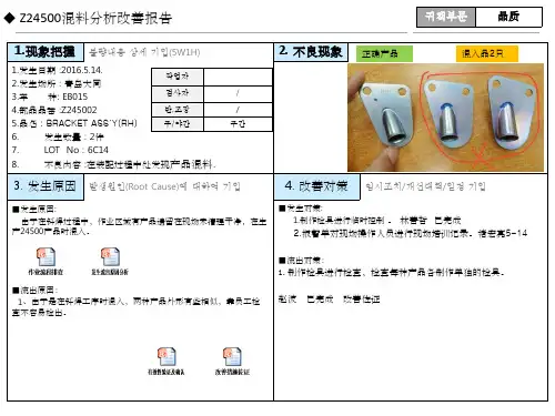 混料改善8D报告