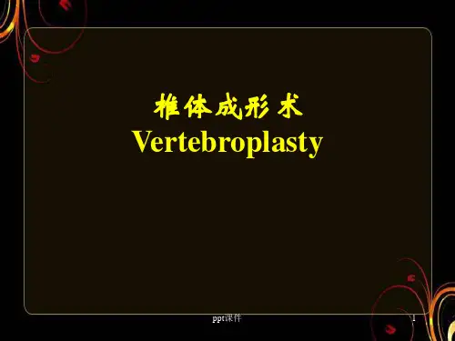 椎体成形术  ppt课件