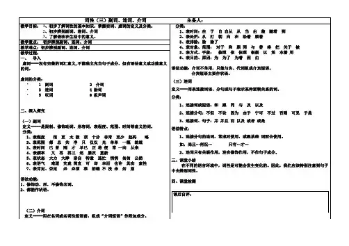 词性---虚词--副、连、介