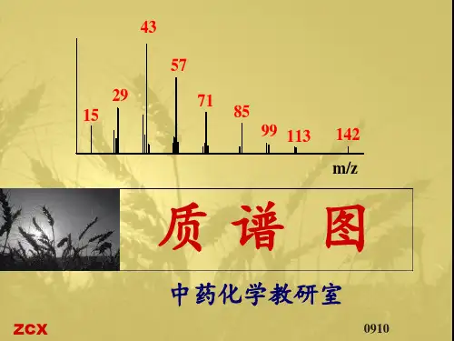 质谱图PPT课件_1