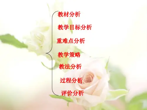 解直角三角形说课稿