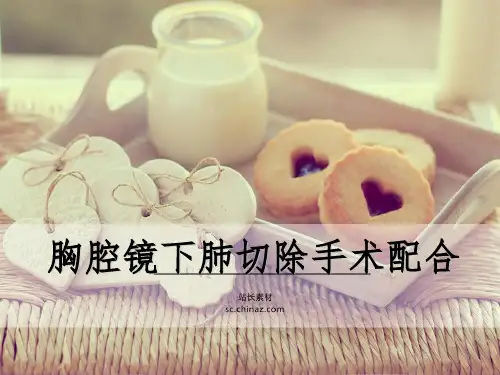肺叶切除ppt课件