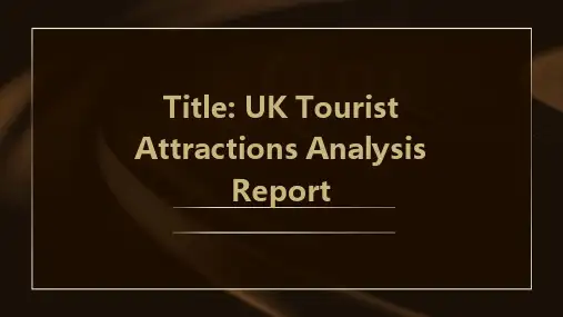 英国旅游景点分析报告英文