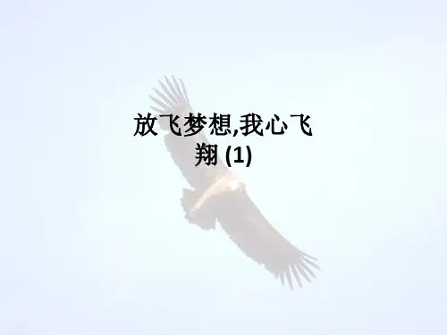 放飞梦想,我心飞翔 (1)PPT课件