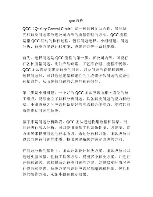 qcc流程