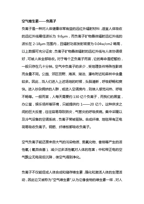 负离子自发热护腰