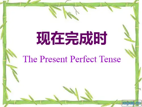 现在完成时(完整版)