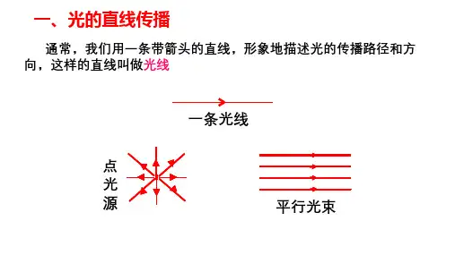 3.8 光现象光路图