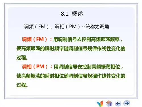 第五章角度调制与解调
