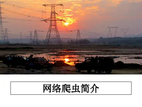 最新网络爬虫简介PPT课件