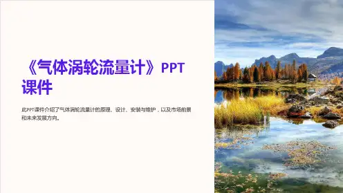 《气体涡轮流量计》课件