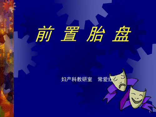 前置胎盘 PPT课件