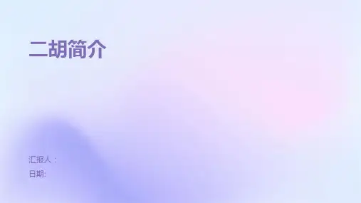 二胡简介-精品文档