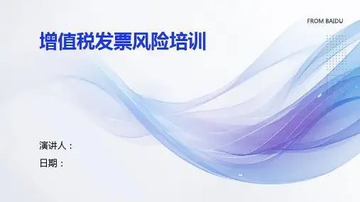 增值税发票风险培训