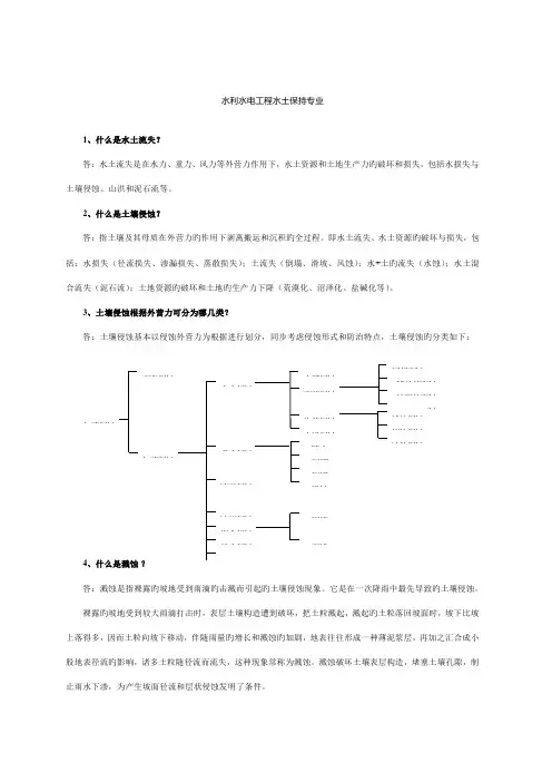 注册土木工程师水利水电工程水土保持专业