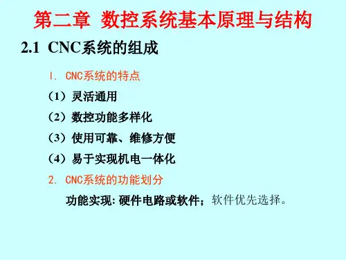 数控系统基本原理与结构