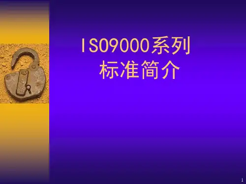 2000版ISO9000族国际化标准定义(ppt 202页)