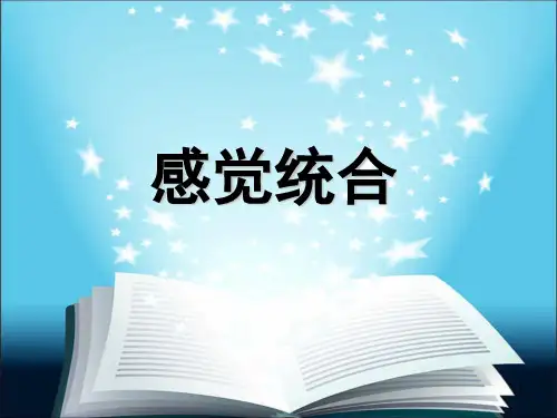 感觉统合失调(课堂PPT)
