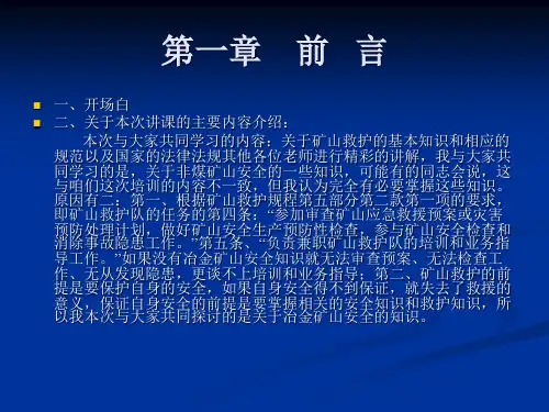 冶金矿山安全讲义幻灯片23357