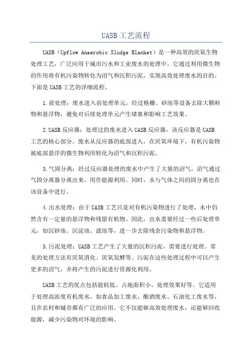 UASB工艺流程