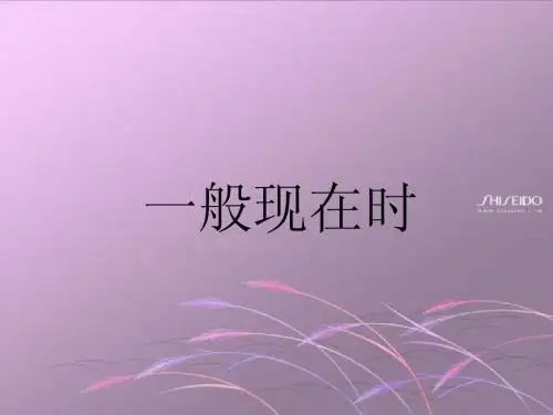 一般现在时与现在进行时讲解及练习