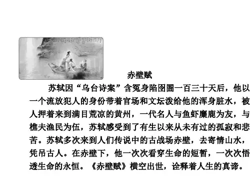 2017-2018学年苏教版必修1-赤壁赋-课件(56张)