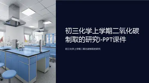 初三化学上学期二氧化碳制取的研究l-课件