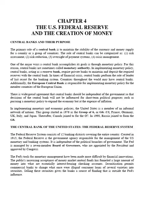 fabozzi_金融市场与金融机构基础课后答案.doc