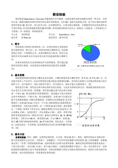 假设检验