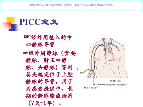 PICC维护流程课件