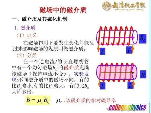 磁场中的磁介质