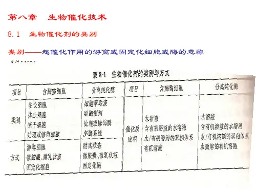 生物催化剂技术