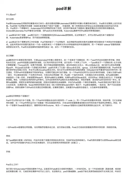pod详解——精选推荐