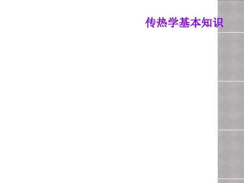 传热学基本知识
