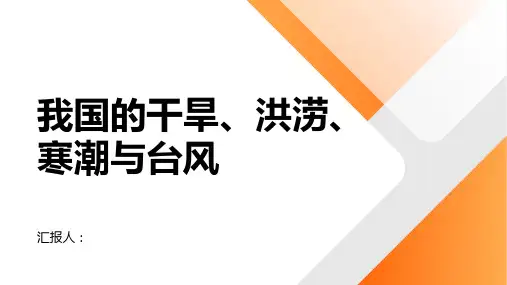 地理选修五课件我国的干旱洪涝寒潮与台风