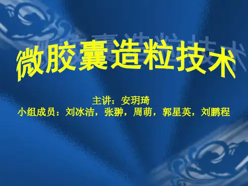 微胶囊技术