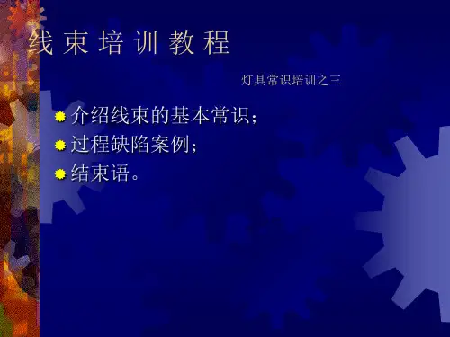 线束培训教材