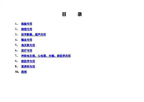 医务科三甲标准要求医技科室督导检查反馈表【范本模板】