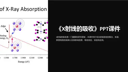 《X射线的吸收》课件