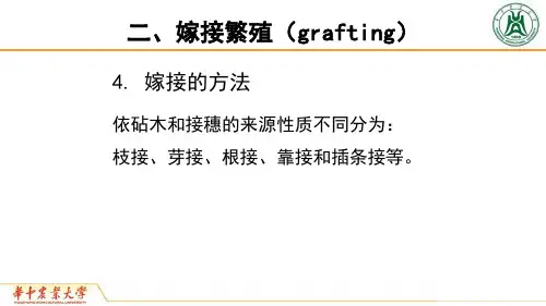 01-4.9 嫁接的方法与技术