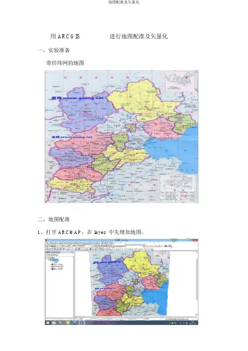 地图配准及矢量化
