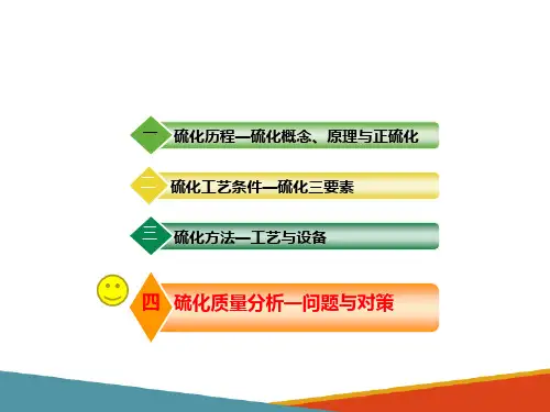 橡胶硫化—硫化质量分析(橡胶加工课件)